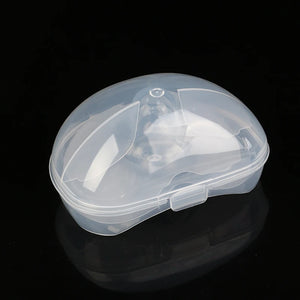 Protetores de Mamilo de Silicone para Amamentação – 2 Peças com Estojo Transparente